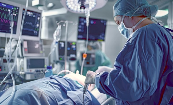 Operation_Medical_Chirurg_Katheter